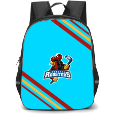 Iserlohn Roosters Backpack School Bag StudentPack - Large Logo With Stripe