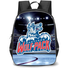 Hartford Wolf Pack Backpack School Bag StudentPack - Logo Stadium Background