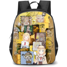 Hololive Watson Amelia Backpack School Bag StudentPack - Watson Amelia Angel Portrait Collage Poster