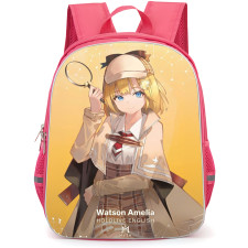 Hololive Watson Amelia Backpack School Bag StudentPack - Watson Amelia Smile Uniform Portrait Poster