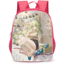 Hololive Ceres Fauna Backpack School Bag StudentPack - Ceres Fauna Sitting Bed Portrait