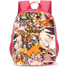 Hololive Gigi Murin Backpack School Bag StudentPack - Gigi Murin Chibi Portrait Collage