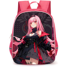 Hololive Mori Calliope Backpack School Bag StudentPack - Mori Calliope Fierce Portrait Series Poster