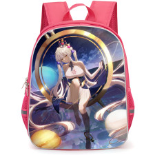 Hololive Tsukumo Sana Backpack School Bag StudentPack - Tsukumo Sana Sitting Fierce Portrait Poster