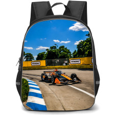IndyCar Series Backpack School Bag StudentPack - Mclaren Car In Track