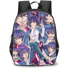 Welcome to Demon School Iruma Kun Iruma Suzuki Backpack StudentPack - Iruma Suzuki Collage Watercolor Painting