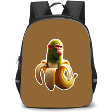 Italian Brainrot Chimpanzini Bananini Backpack StudentPack - Chimpanzini Bananini 3D Art Die Cut Sticker