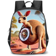 Italian Brainrot Cocossini Mama Backpack StudentPack - Cocossini Mama Standing 3D Art Poster
