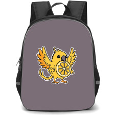 Italian Brainrot Perochello Lemonchello Backpack StudentPack - Perochello Lemonchello Illustration Art Sticker