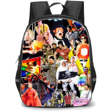 Jackass Best And Last Backpack School Bag StudentPack - Jackass Best And Last Retro Chaos Collage Poster