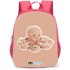 Jellycat Animals Backpack StudentPack - Odell Octopus Portrait