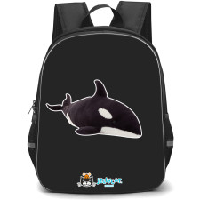 Jellycat Animals Backpack StudentPack - Ollivander the Orca Portrait