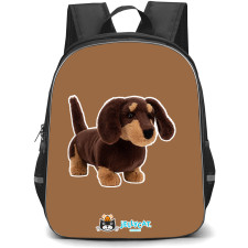 Jellycat Animals Backpack StudentPack - Otto Sausage Dog Portrait
