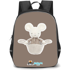 Jellycat Animals Backpack StudentPack - Rock-a-Bye Mouse Portrait