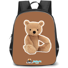 Jellycat Animals Backpack StudentPack - Rufus Bear Portrait
