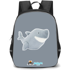 Jellycat Animals Backpack StudentPack - Silvie Shark Portrait