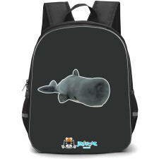 Jellycat Animals Backpack StudentPack - the Sperm Whale Portrait