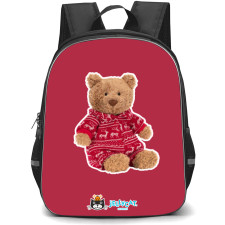 Jellycat Animals Backpack StudentPack - X mas Bartholomew Bear Portrait