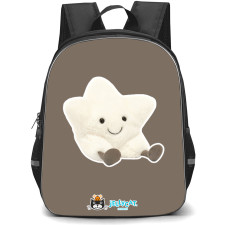 Jellycat Objects Backpack StudentPack - Cream Star Portrait