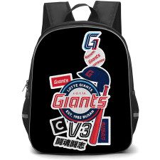KBO Lotte Giants Backpack School Bag StudentPack - Lotte Giants Vintage Patch Collage Poster