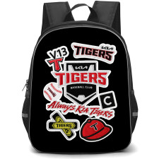 KBO KIA Tigers Backpack School Bag StudentPack - KIA Tigers Vintage Patch Collage Poster