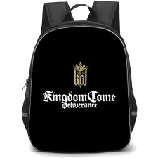 Kingdom Come Deliverance Backpack School Bag StudentPack - Kingdom Come Deliverance Game Logo Sticker