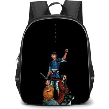 Kingdom Backpack School Bag StudentPack - Kingdom Characters Fierce Black Poster