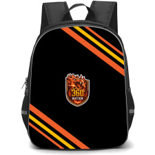 360 Nation Backpack School Bag StudentPack - 360 Nation Large Logo With Stripe