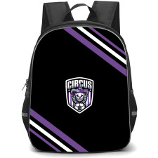 Circus FC Backpack School Bag StudentPack - Circus FC Large Logo With Stripe