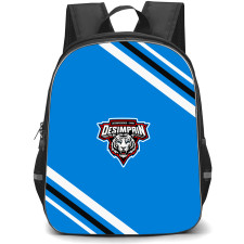 DesimpaiN Backpack School Bag StudentPack - DesimpaiN Large Logo With Stripe