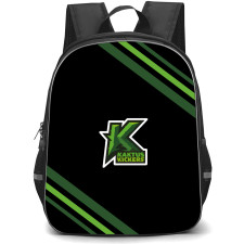 Kaktus Kickers Backpack School Bag StudentPack - Kaktus Kickers Large Logo With Stripe