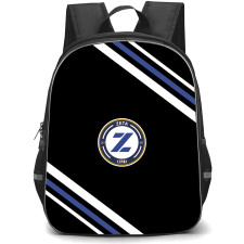 Zeta Como Backpack School Bag StudentPack - Zeta Como Large Logo With Stripe