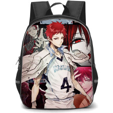Kuroko's Basketball Akashi Seijuro Backpack StudentPack - Akashi Seijuro Portrait Collage Background