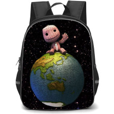 LittleBigPlanet Sackboy Backpack School Bag StudentPack - Sackboy Float Sitting Space Poster