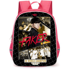 T1 Faker Backpack StudentPack - Faker 4X World Champion Poster
