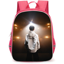 T1 Faker Backpack StudentPack - Faker Back Portrait Facing Crowd