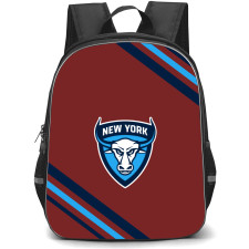 New York Atlas Backpack School Bag StudentPack - Large Logo With Stripe