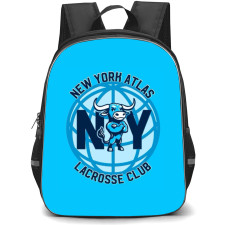 New York Atlas Backpack School Bag StudentPack - Old Logo Blue Background