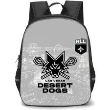 Las Vegas Desert Dogs Backpack School Bag StudentPack - Logo City Lights Background