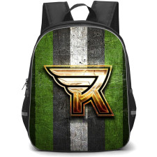 Rochester Knighthawks Backpack School Bag StudentPack - Logo Gold Stripe Background