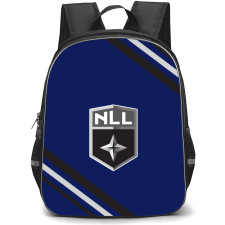 National Lacrosse League Backpack School Bag StudentPack - Large Logo With Stripe