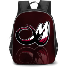 Colorado Mammoth Backpack School Bag StudentPack - Logo Reflection Red Background
