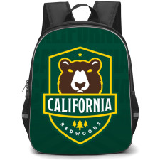 California Redwoods Backpack School Bag StudentPack - Logo Green Poster
