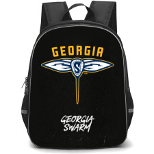 Georgia Swarm Backpack School Bag StudentPack - Logo Black Grunge Background