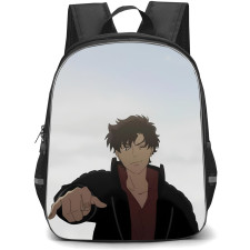 Lazarus Axel Backpack School Bag StudentPack - Axel Wink Point Finger Portrait