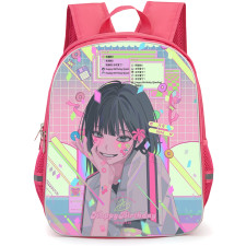 Link Click Qiao Ling Backpack School Bag StudentPack - Qiao Ling Happy Birthday Poster