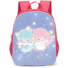 Little Twin Stars Sanrio Backpack School Bag StudentPack - Little Twin Stars Sanrio Holding Wand Portrait Poster