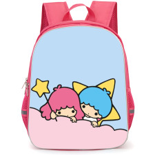 Little Twin Stars Sanrio Backpack School Bag StudentPack - Little Twin Stars Sanrio Laying Wand Portrait