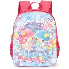 Little Twin Stars Sanrio Backpack School Bag StudentPack - Little Twin Stars Sanrio Phrase Portrait Series Poster