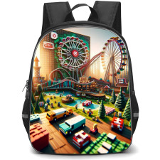 Minecraft Backpack StudentPack - Minecraft Amusement Park